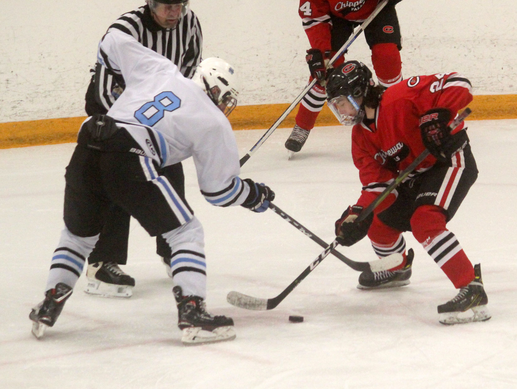 Chi-Hi boys hockey at Eau Claire North 2-19-19